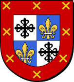 Spanish Family Shield for Iniguez 2