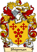 English or Welsh Family Coat of Arms (v.23) for Shipman (Herefordshire)