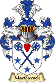 Scottish Family Coat of Arms (v.23) for MacGuffock or MacGavock