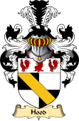 Scottish Family Coat of Arms (v.23) for Hood