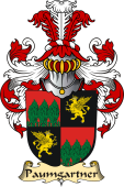 v.23 Coat of Family Arms from Germany for Paumgartner