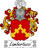 Araldica Italiana Coat of arms used by the Italian family Lambertucci