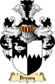 English Coat of Arms (v.23) for the family Bressy or Bressey