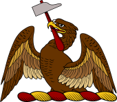 Demi Eagle Holding Hammer