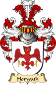 v.23 Coat of Family Arms from Germany for Horwath
