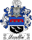 Araldica Italiana Coat of arms used by the Italian family Uccellini