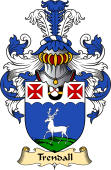 English Coat of Arms (v.23) for the family Trendall