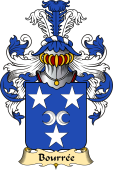 French Family Coat of Arms (v.23) for Bourrée