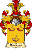 French Family Coat of Arms (v.23) for Bonnard