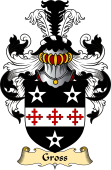 English Coat of Arms (v.23) for the family Gross