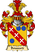 French Family Coat of Arms (v.23) for Boussard