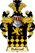 French Family Coat of Arms (v.23) for Dubreuil