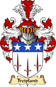Scottish Family Coat of Arms (v.23) for Treipland