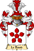 French Family Coat of Arms (v.23) for Baud (le)