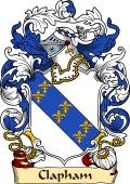 English or Welsh Family Coat of Arms (v.23) for Clapham (Yorkshire)