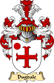 English Coat of Arms (v.23) for the family Dugdale