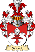 v.23 Coat of Family Arms from Germany for Schack
