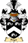 English Coat of Arms (v.23) for the family Fryer
