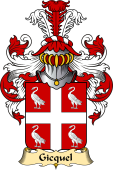 French Family Coat of Arms (v.23) for Gicquel
