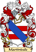English or Welsh Family Coat of Arms (v.23) for Martindale (Ref Berry)
