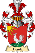 v.23 Coat of Family Arms from Germany for Frank