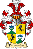 v.23 Coat of Family Arms from Germany for Thummler