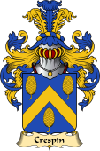 French Family Coat of Arms (v.23) for Crespin