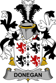 Irish Coat of Arms for Donegan or O'Donagan