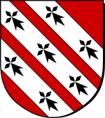 Spanish Family Shield for Castaneda