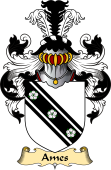 English Coat of Arms (v.23) for the family Ames