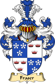 Scottish Family Coat of Arms (v.23) for Fraser (of Lovat)