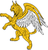 Lynx Rampant Winged