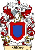 English or Welsh Family Coat of Arms (v.23) for Milford (Ref Berry)
