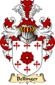 English Coat of Arms (v.23) for the family Bellinger