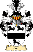 English Coat of Arms (v.23) for the family Colt