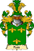 French Family Coat of Arms (v.23) for Petit I