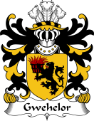 Welsh Coat of Arms for Gwehelor (lord of Llantrisaint, Monmouthshire)