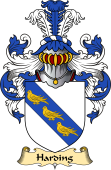 English Coat of Arms (v.23) for the family Harding