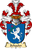 v.23 Coat of Family Arms from Germany for Schazler