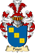 v.23 Coat of Family Arms from Germany for Payer