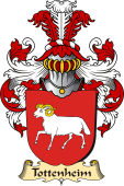 v.23 Coat of Family Arms from Germany for Tottenheim