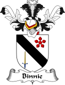 Coat of Arms from Scotland for Bennie or Binnie