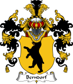 German Wappen Coat of Arms (v.25) Berndorf