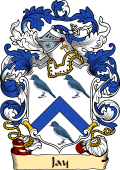 English or Welsh Family Coat of Arms (v.23) for Jay