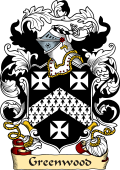 English or Welsh Family Coat of Arms (v.23) for Greenwood (Lancashire)