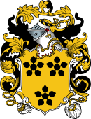English or Welsh Coat of Arms for Dykes (Cumberland)