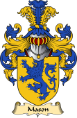 English Coat of Arms (v.23) for the family Mason