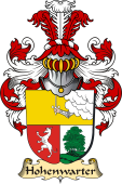 v.23 Coat of Family Arms from Germany for Hohenwarter