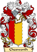 English or Welsh Family Coat of Arms (v.23) for Chesworth (Suffolk)