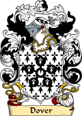 English or Welsh Family Coat of Arms (v.23) for Dover (or Dower Yorkshire)